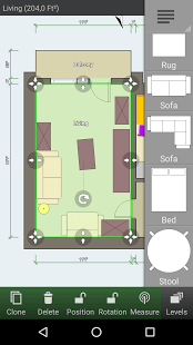 Floor Plan Creator - Add furniture to design interior of your home