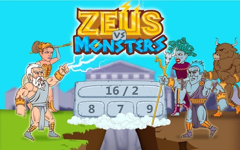 ... the best educational games for kids: Math Games – Zeus vs. Monsters