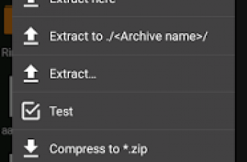 ZArchiver – Create and decompress multi-part archives