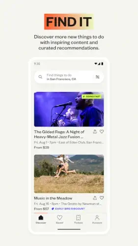 eventbrite find it feature screenshot