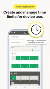 norton family screen time alert
