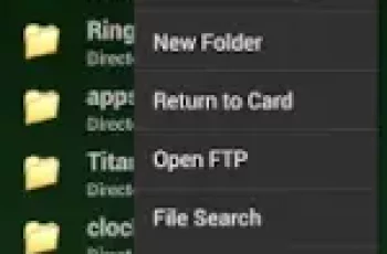 Advanced File Manager – Dual-pane dual page operation
