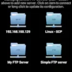 AndFTP – Manage several FTP configurations