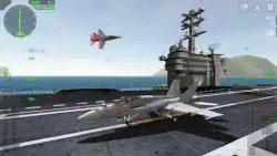 F18 Carrier Landing