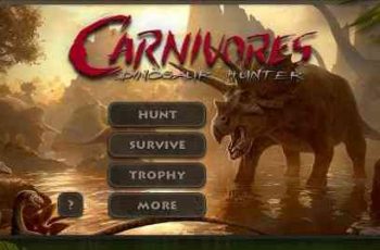 Carnivores Dinosaur Hunter – You land on a distant planet inhabited by dinosaurs