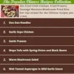 Chinese Recipes – Adapted to suit local palates