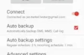 SMS Backup – Use your own IMAP server for backups