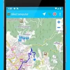 BikeComputer – Follow your trip on the map and see distance