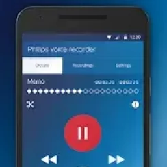 Philips Dictation Recorder – Creating recordings during driving