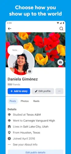 facebook profile privacy settings