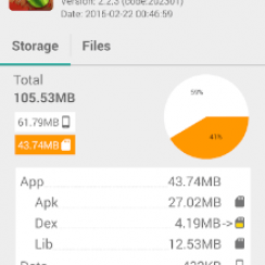 Link2SD – It enables you to manage your apps and storage easily