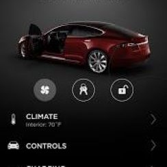 Tesla Motors – Heat or cool your car before driving