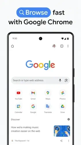 chrome android tab