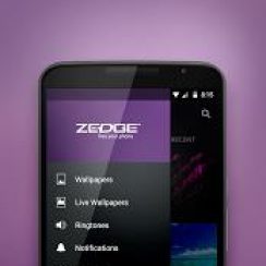 Zedge – Save favorites as you scroll ringtones and backgrounds