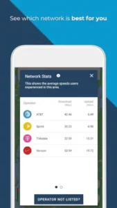 opensignal network stats comparison