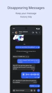 signal disappearing messages settings