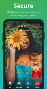 telegram encrypted call screen