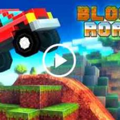 Blocky Roads – Jump into your car and discover green hills