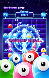 Monster Lines - Colorful and cute monsters - free-apps-android.com