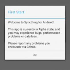 Syncthing – Replaces proprietary sync and cloud services