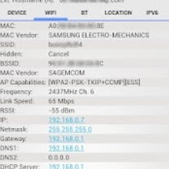 Network Info II – Shows info about the phone and the current network