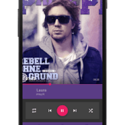 Phonograph Music Player – The user interface matches every single detail