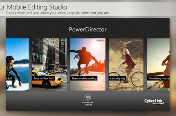 PowerDirector – Have a professional style editor with timeline workspace
