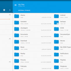 Solid Explorer File Manager – Two independent panels serving as file browsers