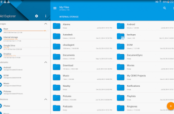 Solid Explorer File Manager – Two independent panels serving as file browsers