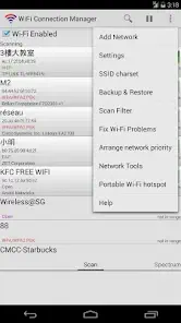 WiFi Connection Manager