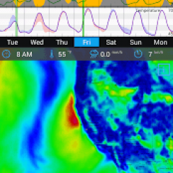 WeatherBomb – Visualize the forecast with the unique Flowx weather map and graphs