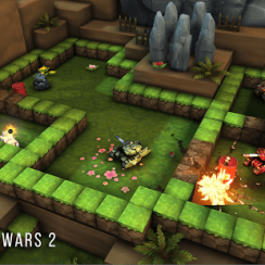 Block Tank Wars 2 – Each tank can be upgraded and equipped with new work tools