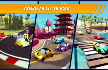 Pocket Rush – Explore different continents and conquer the tracks