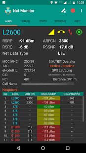 NetMonitor Cell Signal Logging