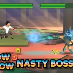 Fling Fighters – You wait for the right moment to throw your weapons