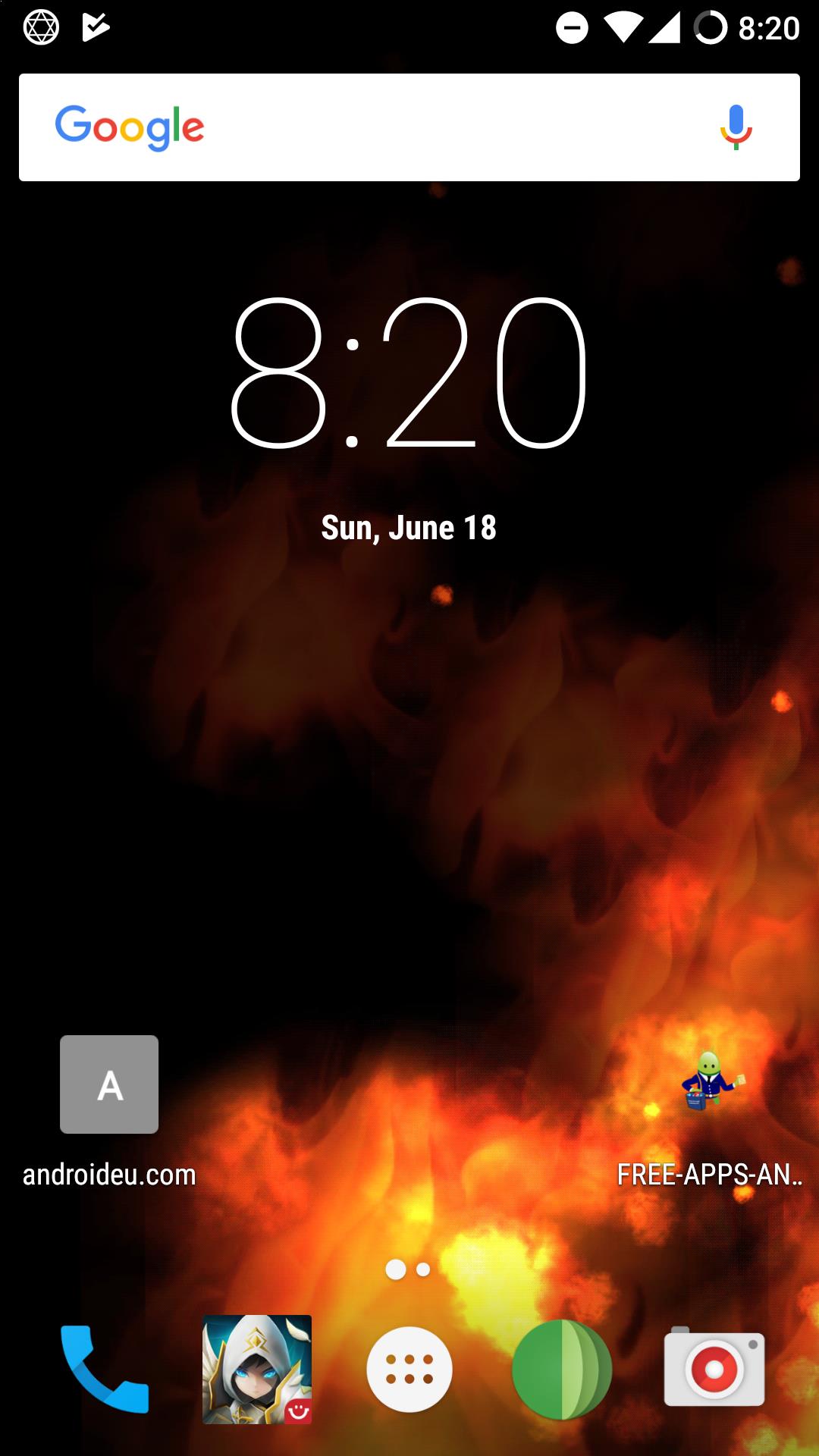 KF Flames Live Wallpaper