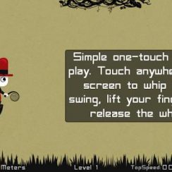 Whip Swing – Fly as far as you can across a field of spikes