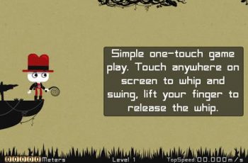 Whip Swing – Fly as far as you can across a field of spikes