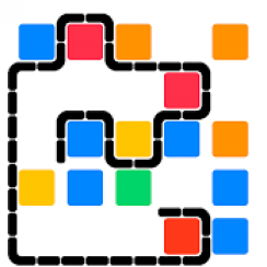 Color Fence – Draw a fence flow line around colored blocks