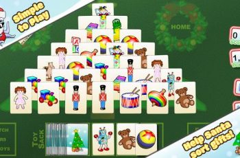Christmas Tree Solitaire – Drag and drop an uncovered toy from the tree
