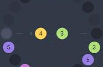 Dotowheel – Merge at least three dots into single dot with higher number