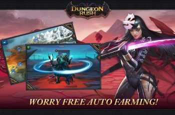 Dungeon Rush Evolved – Your heroes must explore dark dungeons
