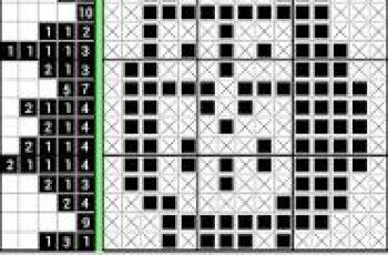 Griddlers Plus – Find out the positions of black or colored blocks