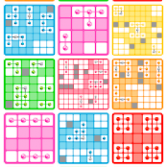 Logic Dots 2 – Place dots in the grid to create dot lines