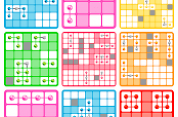 Logic Dots 2 – Place dots in the grid to create dot lines