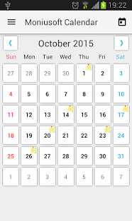 Moniusoft Calendar