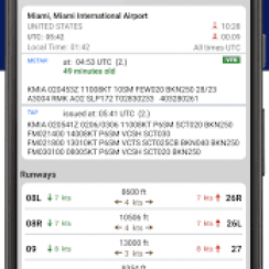 PilotWeather – You can choose worldwide airport weather stations