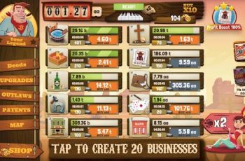 Wild West Saga – Become a filthy rich pioneer and rule over the Wild West