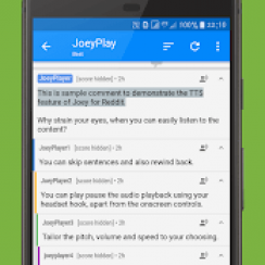 Joey for Reddit – Searches your subscriptions and the web simultaneously