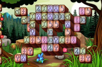 Enchanted Mahjong – Remove all the matching identical pairs from the layout